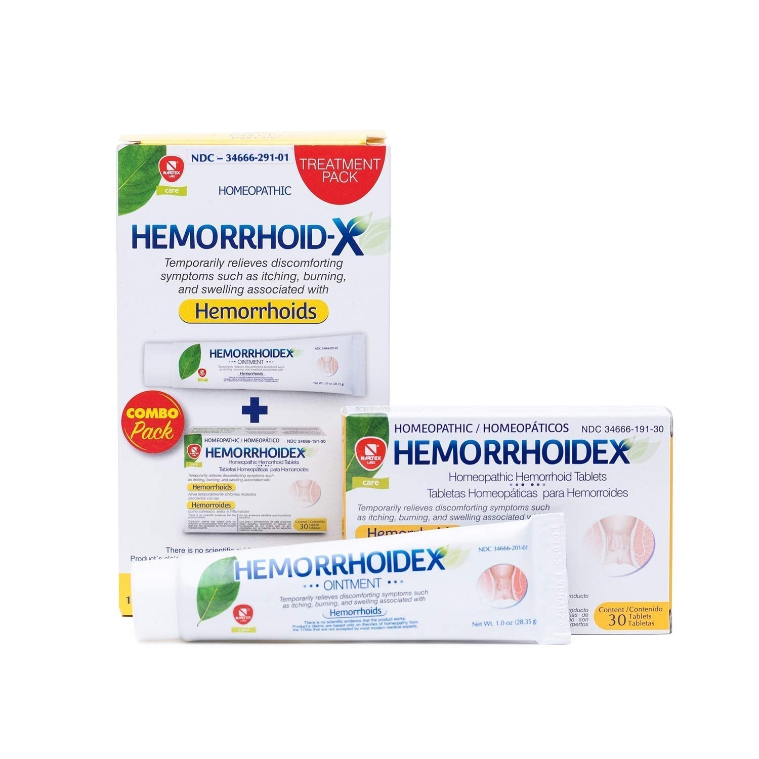 Nartex Hemorrhoid X Treatment Combo Pack 1 Tube & 30 Tablets NARTEX LABSBuy Supplements Australia