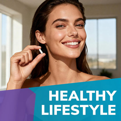 Vitalibre 15 in 1 Magnesium Complex for Women Men, 120 Vegan Capsules | Magnesium Glycinate, Malate, Taurate and More, with Ashwagandha, L-Theanine, Vitamin D3 & B6, Relaxation, Bone, Nerve Support