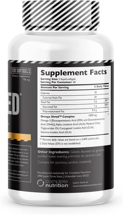Legal Limit Labs Omega Shreds - MCT, CLA, DHA