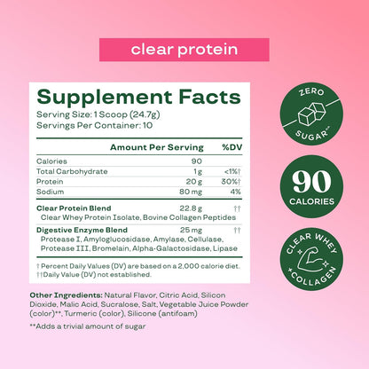 Bloom Strawberry Watermelon Clear Protein and Peach Mango Energy Packets Bundle