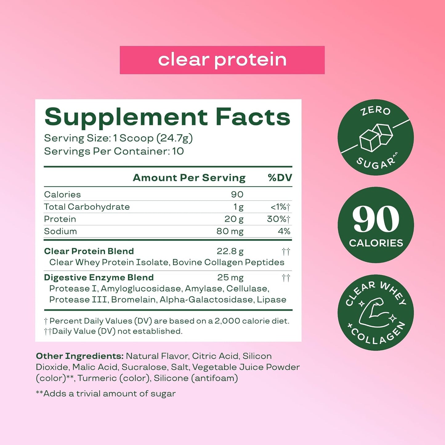 Bloom Clear Protein Raspberry Lemon and Strawberry Watermelon Bundle