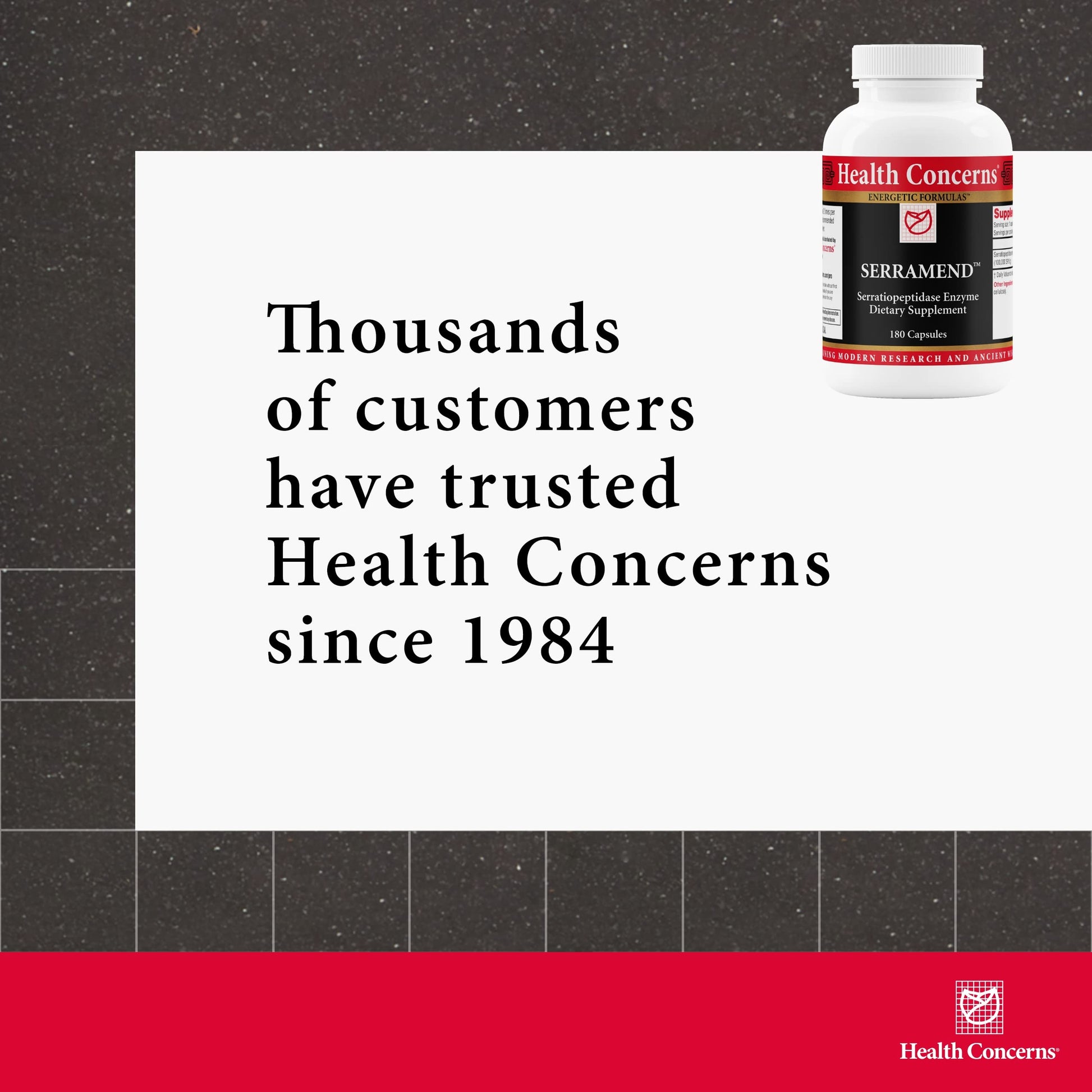 Health Concerns Serramend – Immune Defense Support Supplement – Serrapeptase Proteolytic Enzyme – Blood Circulation – Chinese Herbal Supplement for Men & Women – 180 Capsules Health ConcernsBuy Supplements Australia