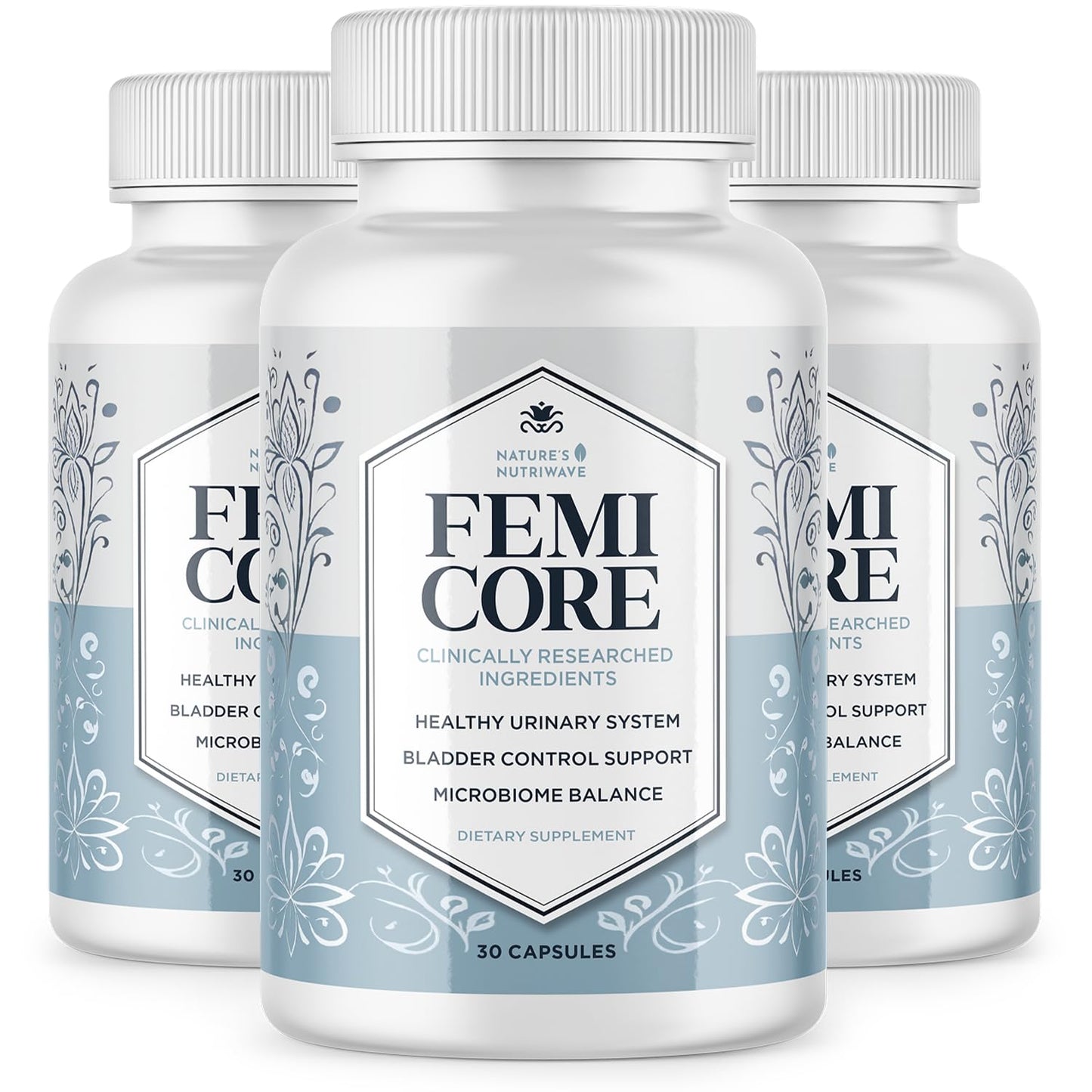 FemiCore – Botanical & Probiotic Capsules – 30 Ct, 1 Month Supply | Botanical & probiotic capsules, clean formula | Non-GMO, Stimulant-Free, GMP-Certified, Made in USA | Daily capsule