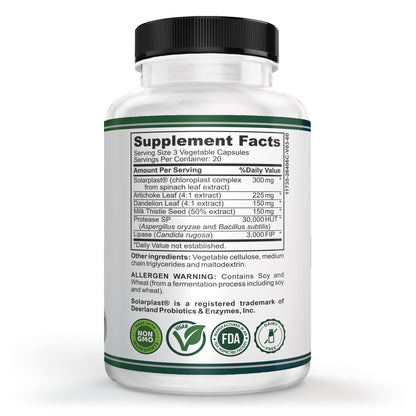 VESALIX Liver Support Supplement for Adults 40+ – Milk Thistle, Artichoke & Dandelion with Digestive Enzymes – Supports Digestion & Cellular Health – 60 Vegetarian Capsules VESALIXBuy Supplements Australia
