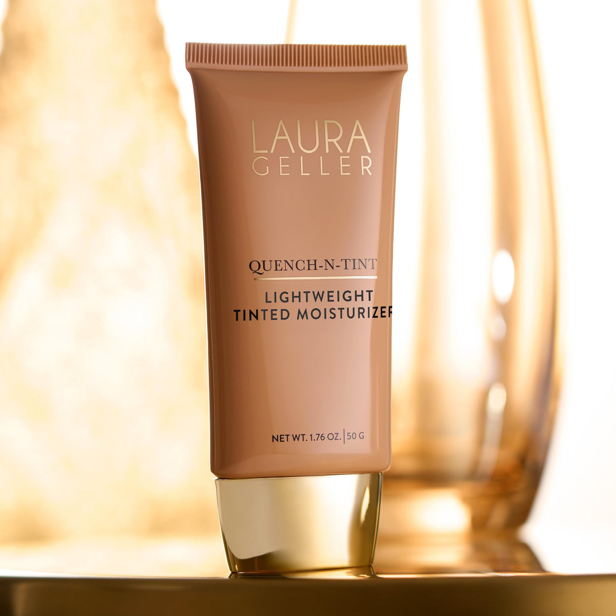 LAURA GELLER NEW YORK Quench-n-Tint Tinted Moisturizer - Sheer to Light Buildable Coverage - Natural Glow Finish - Lightweight Formula with Hyaluronic Acid, 04 Medium LAURA GELLER NEW YORKBuy Supplements Australia
