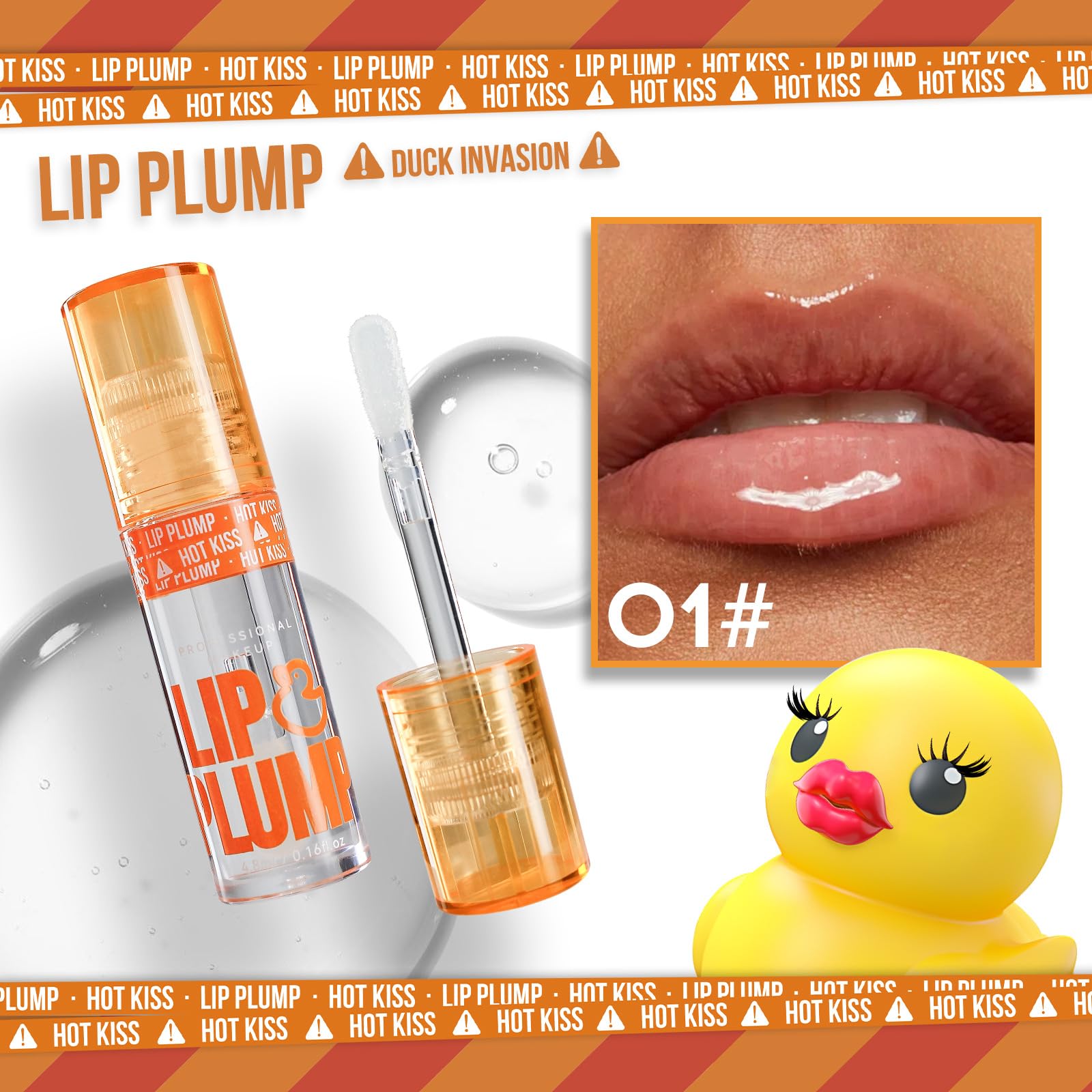 GHFCZOO 3 Colors Duck Lip Plumper Gloss, Hydrating Glitter Shine Primer Lip Tint, Non-Sticky Korean Plumping Lip Oil, Moisturizing Tinted Lip Balm for Sexy, Glossy Lips (Set A, 3pcs/set) GHFCZOOBuy Supplements Australia