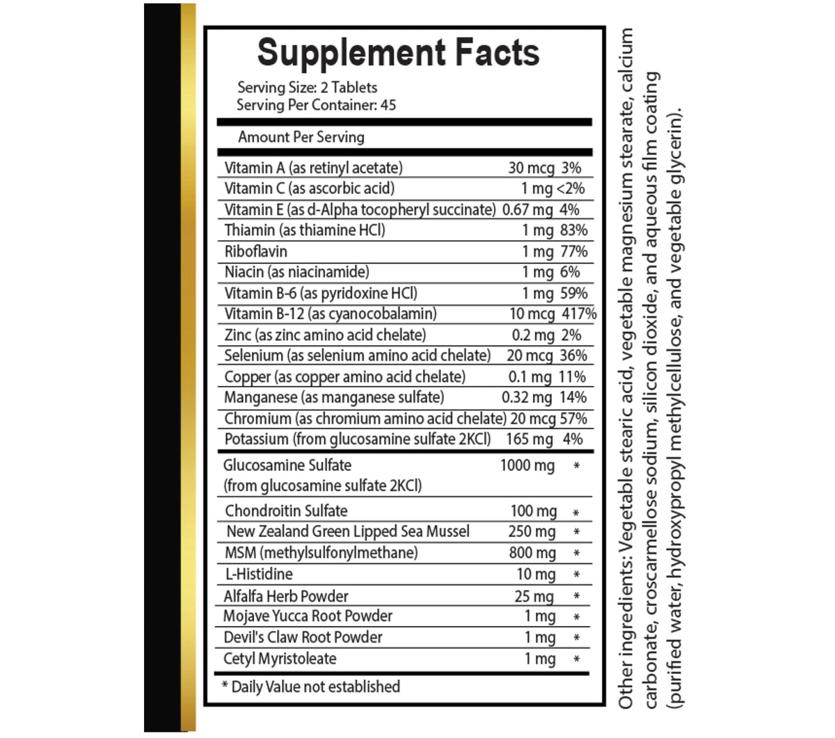 Joint Matrix PRO Natural Complex - Support Muscle Recovery, Full Joint Support, Flexibility Supplements, Natural Muscle Support - 2 Bottles 180 Tablets OLANTA TRADE SOLUTIONBuy Supplements Australia