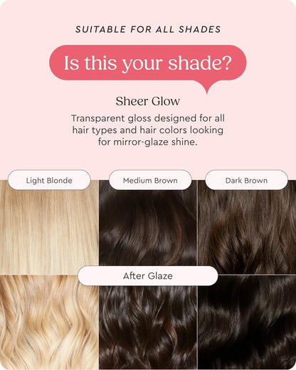 Glaze Supergloss Sheer Glow Clear Hair Gloss Mini – Smooths, Lightweight, Adds Mirror Shine & Improves the look of Damaged Hair – Travel Size 1.7 oz glazeBuy Supplements Australia