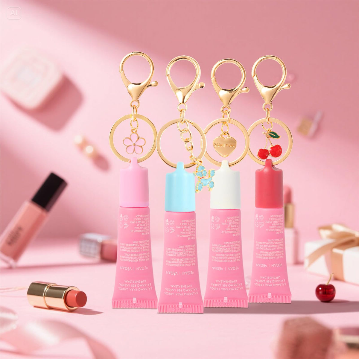 Limpskys keychain cap for Summer Fridays 0.5 Oz Lip Balm,lip gloss cap keychain（No Lip Balm） LimpskysBuy Supplements Australia