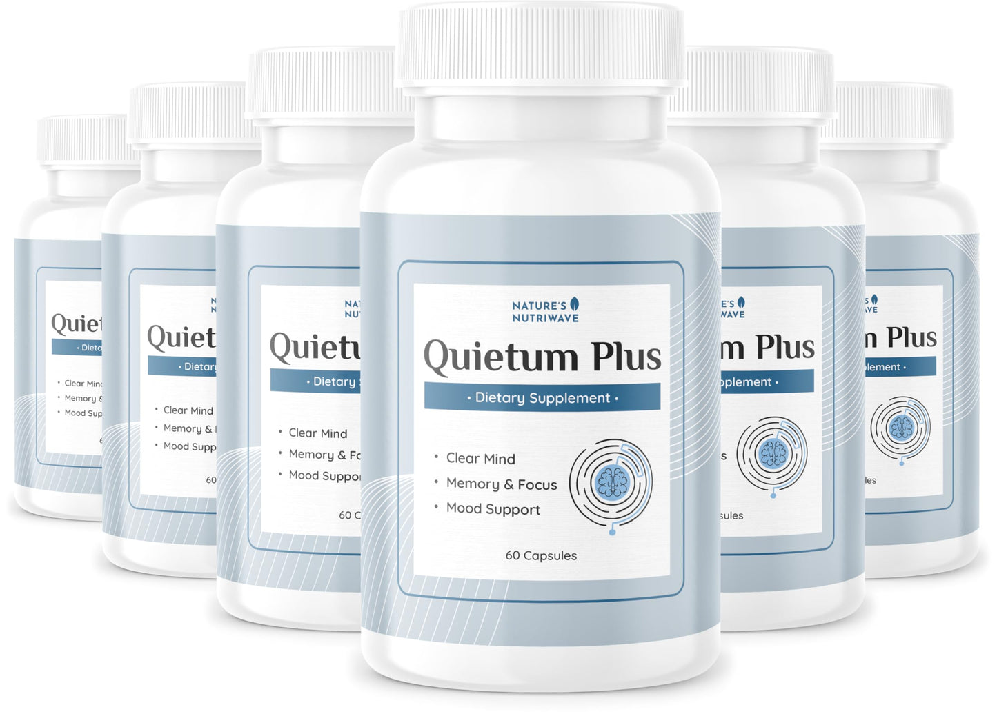 Quietum Plus – Herbal Extract Capsules – 60 Ct, 1 Month Supply | Plant-based capsules with herbal extracts | Non-GMO, GMP Certified | Easy-to-swallow daily capsule