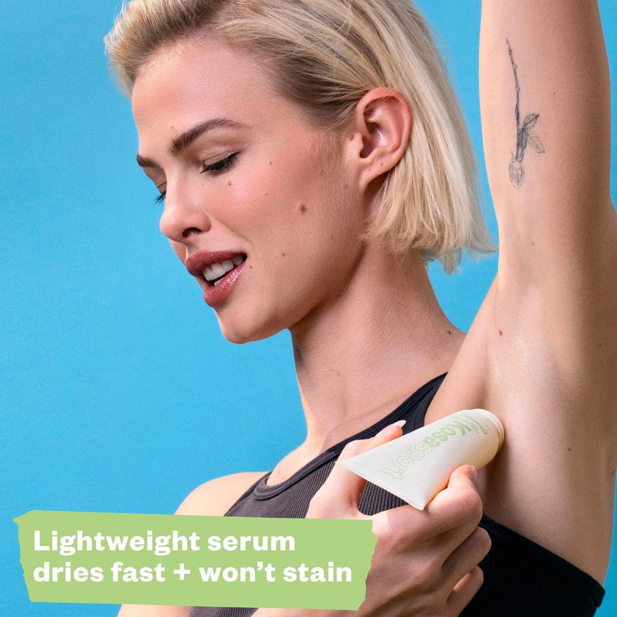 Kosas Chemistry Deodorant - Aluminium and Baking Soda Free + BO-Fighting AHA Serum that Exfoliates, Softens, and Nourishes the Skin, (Fragrance Free) KosasBuy Supplements Australia