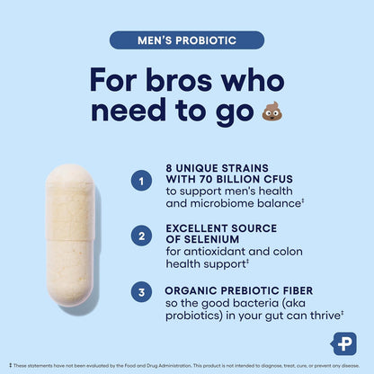 His & Hers Probiotic Bundle - Mens Probiotic(30ct) + Womens Probiotic(30ct)
