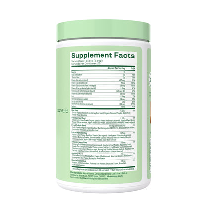 Bloom Nutrition Superfood Greens Powder, Berry, 30 Servings | Digestive Enzymes with Probiotics and Prebiotics, Gut Health, Bloating Relief for Women, Chlorella, Green Juice Mix