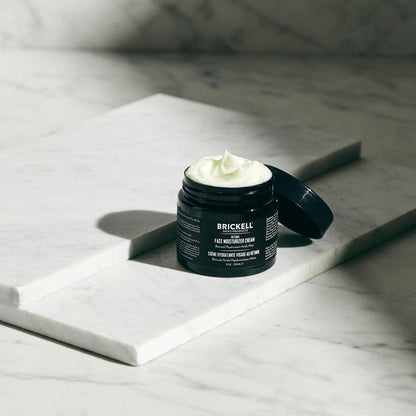 Brickell Men's Retinol Face Moisturizer Cream For Men, Anti-Wrinkle Face Night Cream with Retinol, Hyaluronic Acid, and Vitamin E To Reduce Fine Lines and Even Skin Tone, Fragrance-Free, 2 Ounce