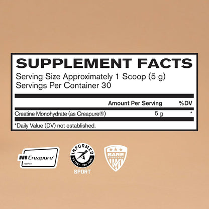 BARE PERFORMANCE NUTRITION BPN Creatine Monohydrate & Whey Vanilla Protein Powder Bundle