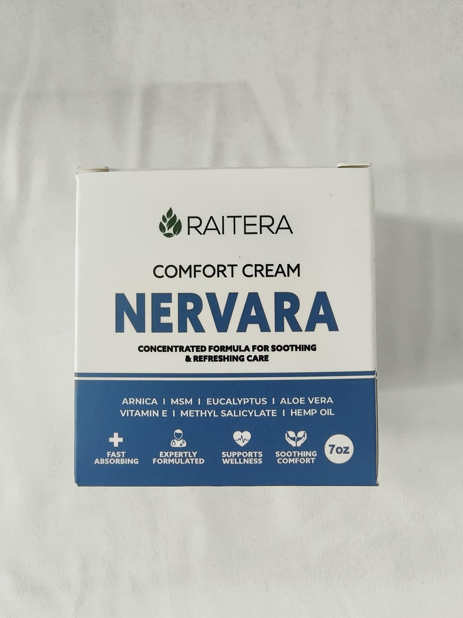 Raitera Neuropathy Cream – Extra Strength for Feet, Hands, Legs, Toes – Advanced Cooling Non-Greasy Fast Absorbing Formula - Natural Ingredients Frankincense, Arnica, Aloe Vera, Turmeric, MSM RaiteraBuy Supplements Australia