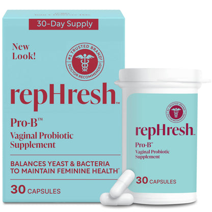 RepHresh Pro-B Women's Probiotic, Probiotic Supplement for Women, 30 Oral Capsules