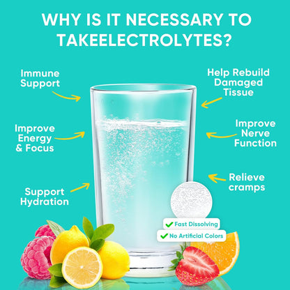 Venture Pal Sugar Free Electrolyte Powder, Liquid Daily IV Hydration Packet | 7 Electrolytes & 5 Vitamins, Electrolytes Dink Mix for Party Recovery & Instantly Hydration, Vegan, Keto-Friendly, 16 Sticks