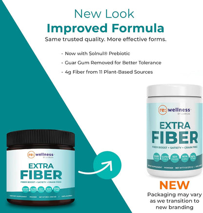 Reignite Wellness by JJ Virgin Vanilla Paleo-Inspired All-in-One Shake and Extra Fiber Powder Supplement