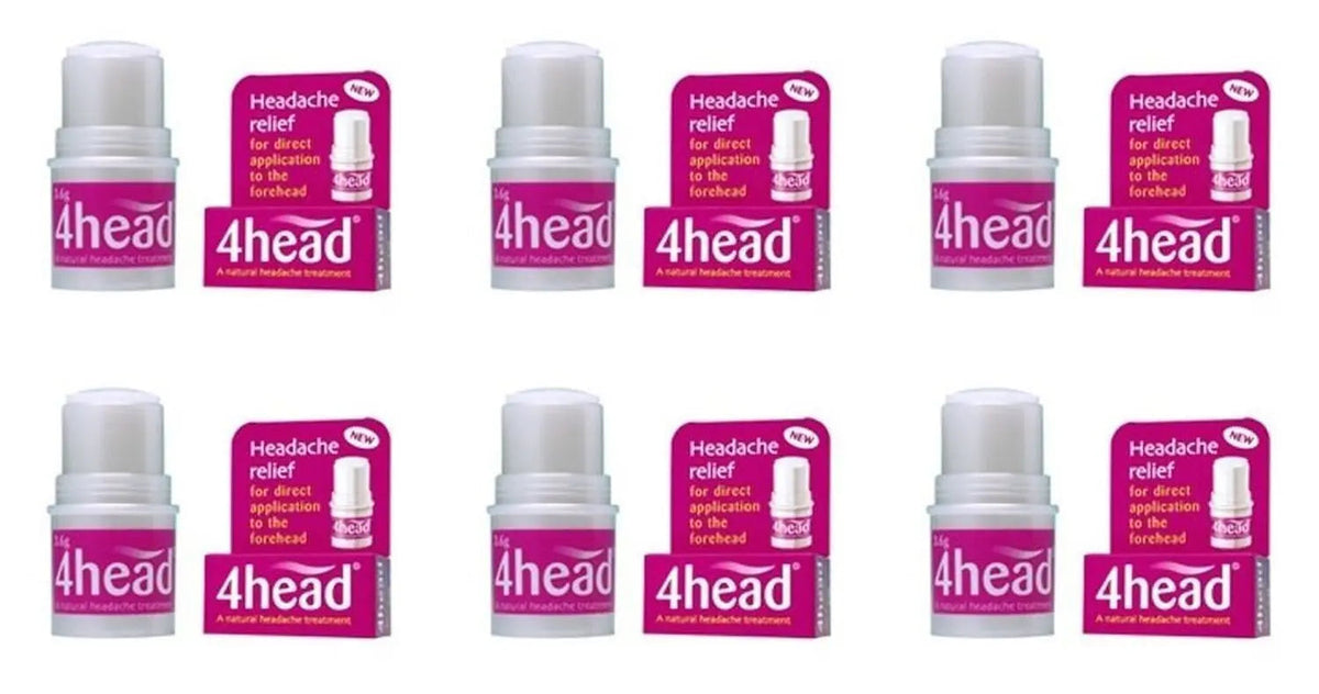 Dendron 4Head Headache Treatment 3.6.g - Pack of 6 DendronBuy Supplements Australia