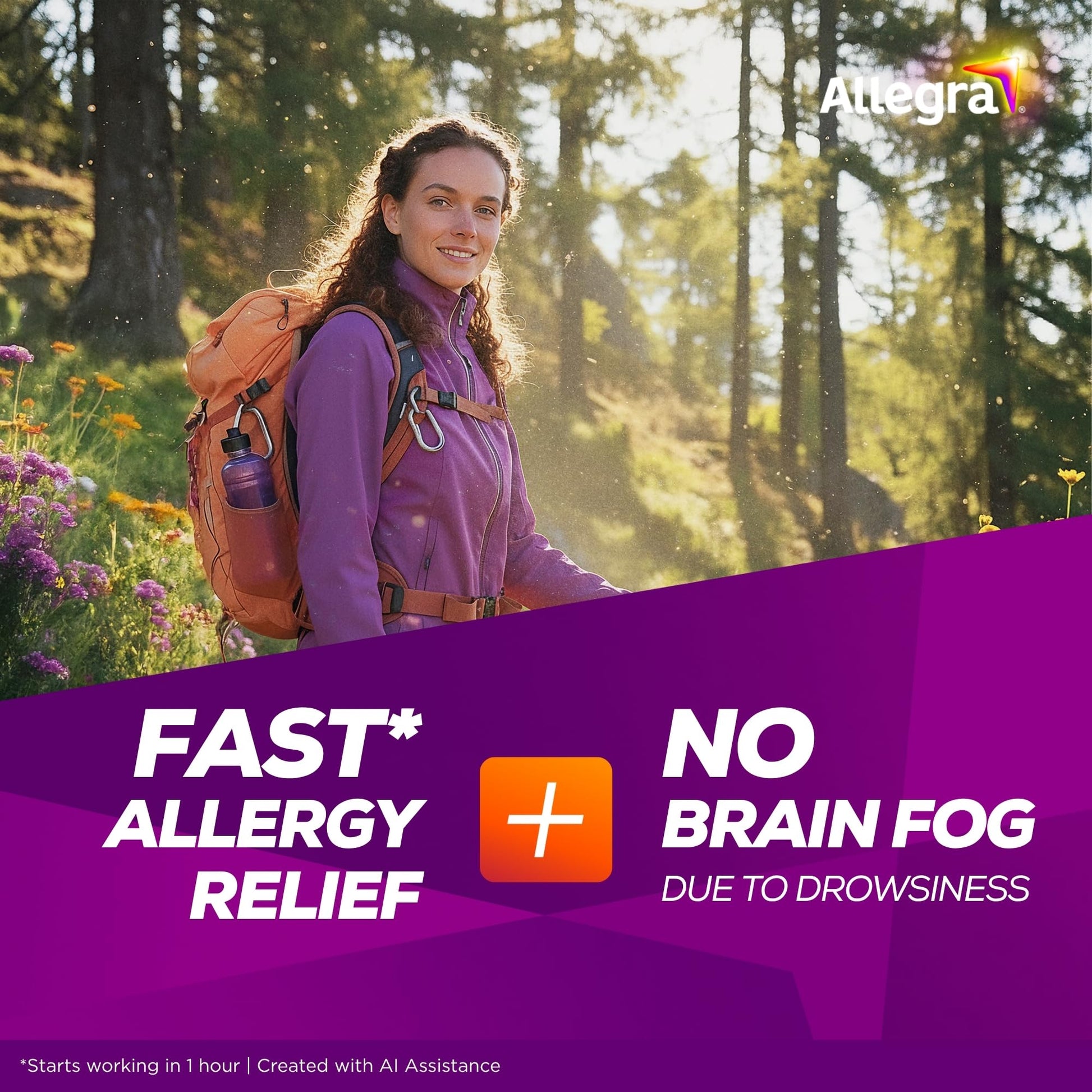 Allegra Adult 24-Hour Allergy Relief Gelcaps, Non-Drowsy Indoor and Outdoor Allergy Medicine, 180 mg Fexofenadine HCI Antihistamine Pill, 60 Count Plus 1 Count Travel Pack Allegra buy supplements Au