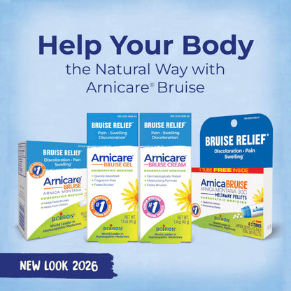 Boiron Arnicare Bruise Gel for Pain, Inflammation or Swelling, Soreness, and Discoloration - Non-greasy and Fragrance-Free - 4.2 oz BoironBuy Supplements Australia