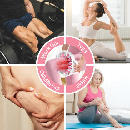 Docemel Lymphatic Drainage Massager Roller–Fascia Blaster Tool for Legs,Thighs,and Calves –Deep Tissue Body Sculpting and Anti-Cellulite Massager Tool Docemel buy supplements Au
