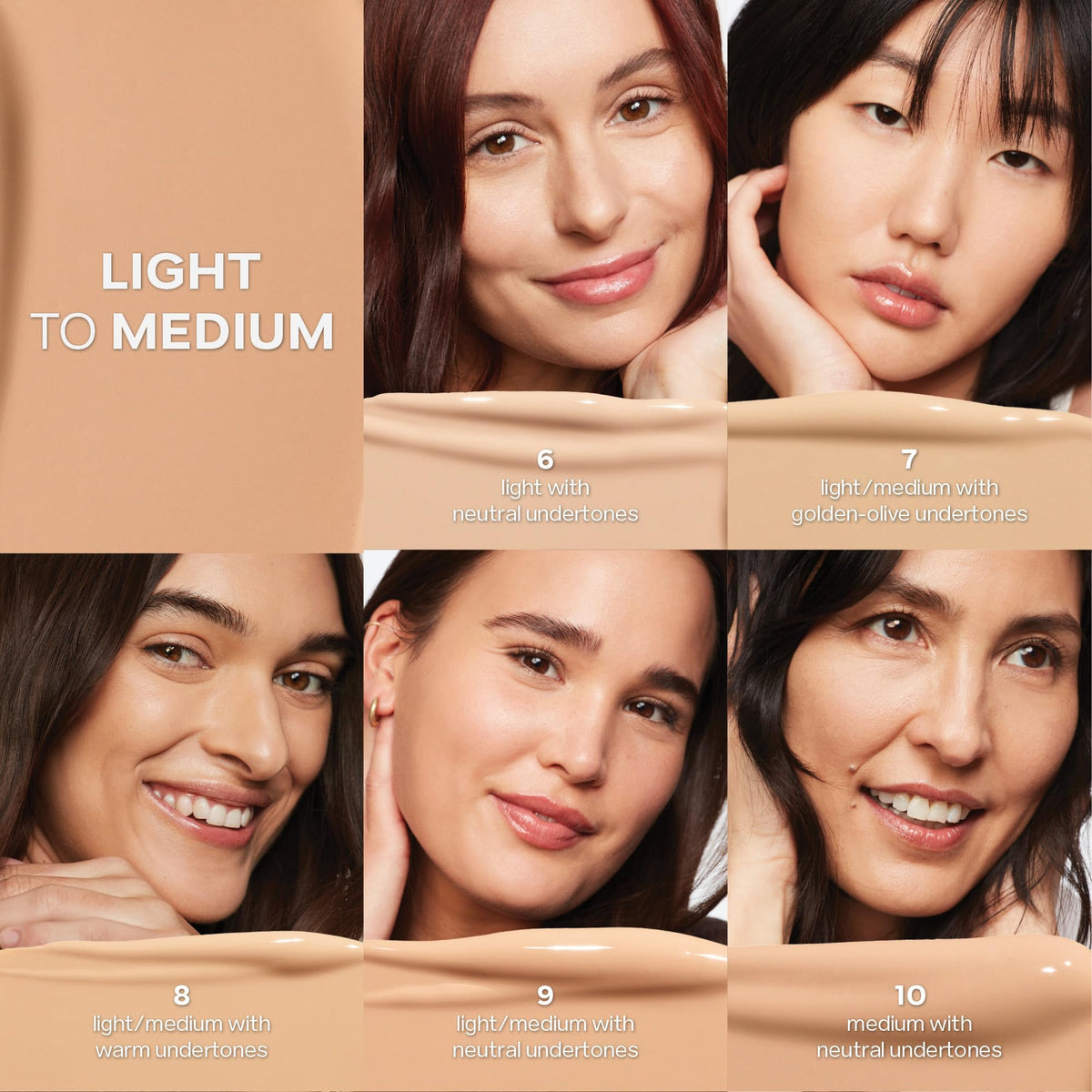 Saie Slip Tint Radiant Cream Concealer & All-Over Face Makeup - Concealer for Dark Circles, Redness & Blemishes - Lightweight Makeup Made with Hydrating Hyaluronic Acid - Shade 6 (0.17 oz) SaieBuy Supplements Australia
