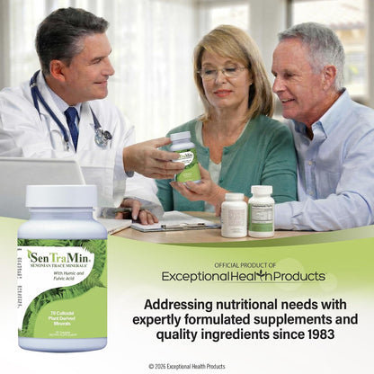 Plant Based Mineral Complex, 90 Vegetable Capsules | Daily Wellness, Energy & Immune Support with70 Plant Sourced Colloidal Trace Minerals with Antioxidants, Enzymes & More