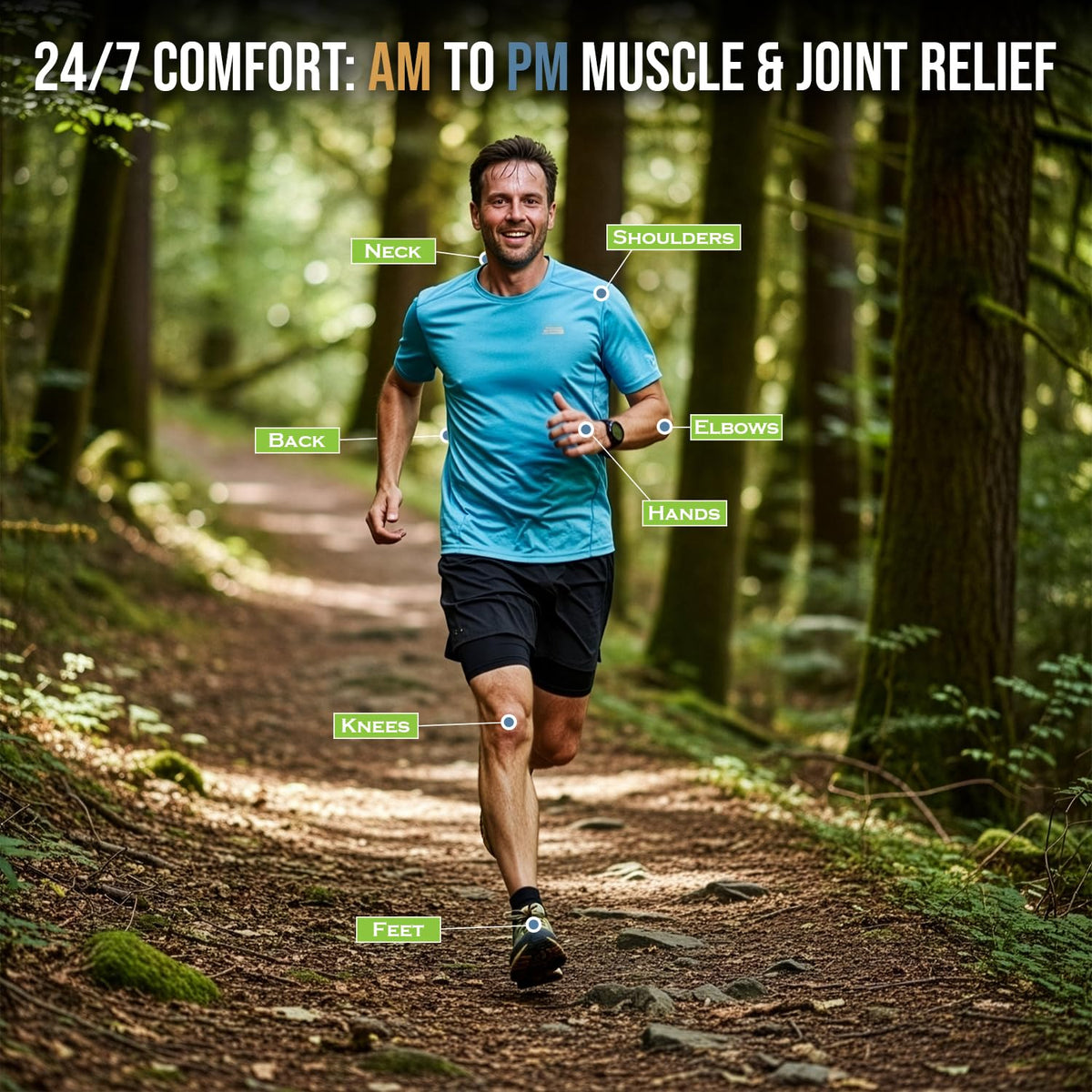PHYTEWELL Muscle & Joint Rub Balm - Day & Night Pain Relief for Back, Knee, & Shoulder - Crafted with Arnica, Clove & Black Pepper to Support Recovery & Relaxation – Premium Non-Greasy Texture PHYTEWELLBuy Supplements Australia