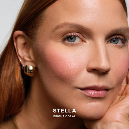 Saie Cheek Flush Duo - Dew Liquid Blush (.40 oz, Hottie), SuperSuede Baked Powder Blush (.01 oz, Stella) - Layerable, Skin-Nourishing Blushes for a Seamless Radiant Finish SaieBuy Supplements Australia