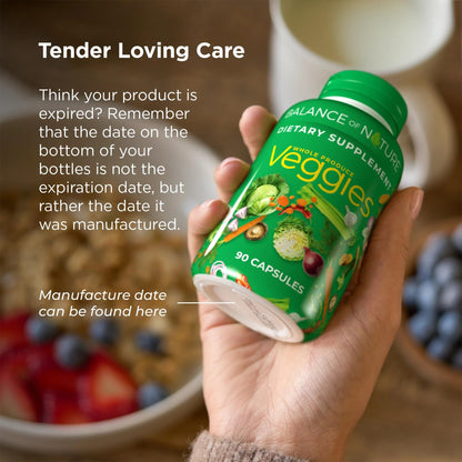 Balance of Nature Whole Health System - Whole Food Fruits & Veggies and Fiber & Spice Supplements - 30 Servings Each Balance of NatureBuy Supplements Australia