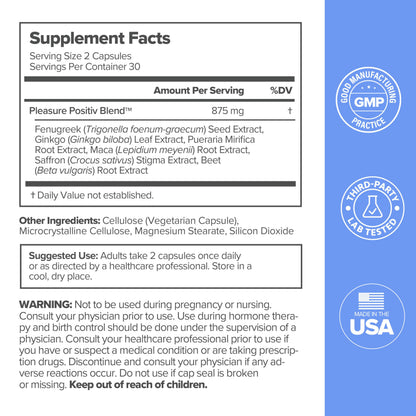 MENO Vaginal Moisture Support Capsules – OBGYN-Formulated to Support Healthy Vaginal Moisture, Mood & Relaxation – Hormone-Free Supplements with Maca Root & Fenugreek Seed Extract – 30 Servings O Positiv buy supplements Au