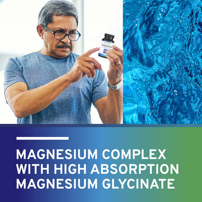Trio Nutrition Magnesium Complex 90 Day Supply 420 mg | Natural Calm, Relax, Stress Relief, and Muscle Recovery |Magnesium Glycinate Supplement with Vitamin B6 for Rapid Absorption* TRIO NUTRITION buy supplements Au