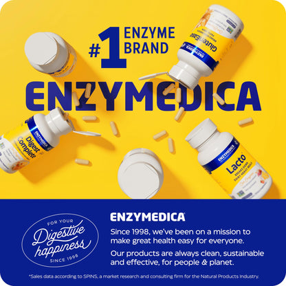 Enzymedica Natto-K Capsules, Vegan, Gluten Free, Kosher - 90 Capsules