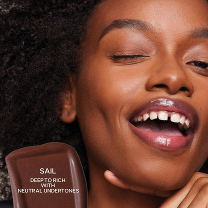 Saie Radiant Glow Duo - Dew Bronze Soft-Focus Liquid Bronzer in Sail (0.4 oz) & Mini Glowy Super Gel Lightweight Illuminator in Sunglow (0.5 oz), Hydrating Makeup Essentials for a Sun-Kissed Glow SaieBuy Supplements Australia