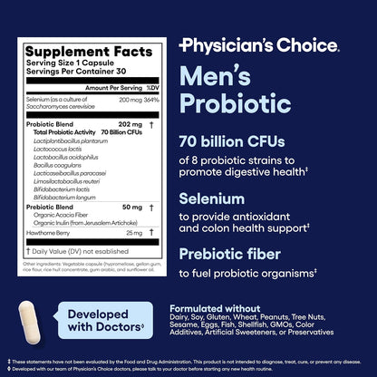 His & Hers Probiotic Bundle - Mens Probiotic(30ct) + Womens Probiotic(30ct)