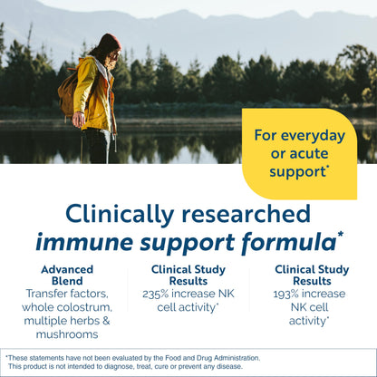 Researched Nutritionals Liposomal Glutathione (450mg) + Colostrum & Mushrooms Supplement for Immune Support - Enhanced Immunity Duo - Tri-Fortify Orange + Transfer Factor Multi-Immune (2 Piece Set) Researched Nutritionals buy supplements Au