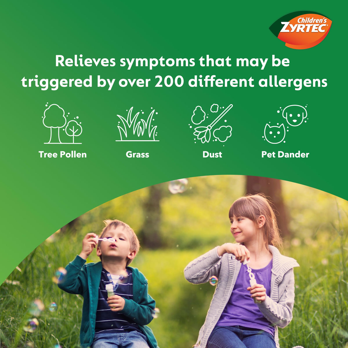 Children's Zyrtec Liquid, Kid's Antihistamine Syrup, Dye-, Sugar-, and Alcohol-Free, Pleasant Grape Flavor, Contains Cetirizine HCl Suitable for Ages 2 Years and Up, 8 fl oz Bottle Zyrtec buy supplements Au