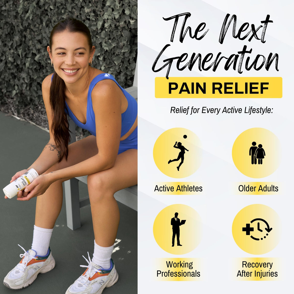 TIDL Cryotherapy Pain Relief Spray, 3 Oz (Pack of 2) Max Strength for Fast-Acting Muscle, Joint & Neck Pain Relief, Plant-Based Menthol & Camphor Pain Reliever, Quick Drying Formula TIDLBuy Supplements Australia