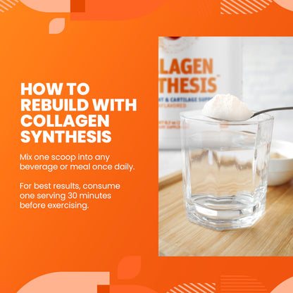 SaltWrap Collagen Synthesis - Collagen Peptides for Joints with Fortigel, Tendoforte, Best Collagen Powder for Tendons, Ligaments, and Cartilage Recovery and Repair, NSF Certified for Sport SaltWrap buy supplements Au
