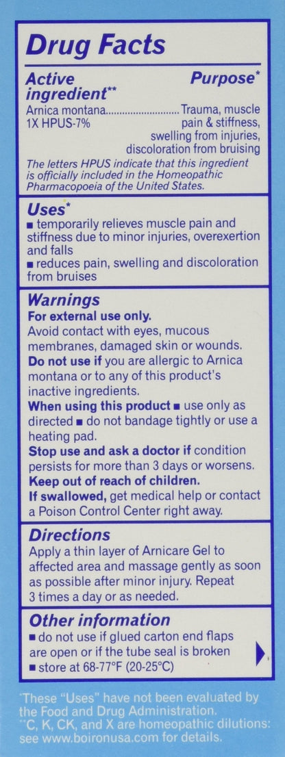 Boiron Arnicare Arnica Gel, 2.6 Ounce (Pack of 3) Friendshop 2016Buy Supplements Australia