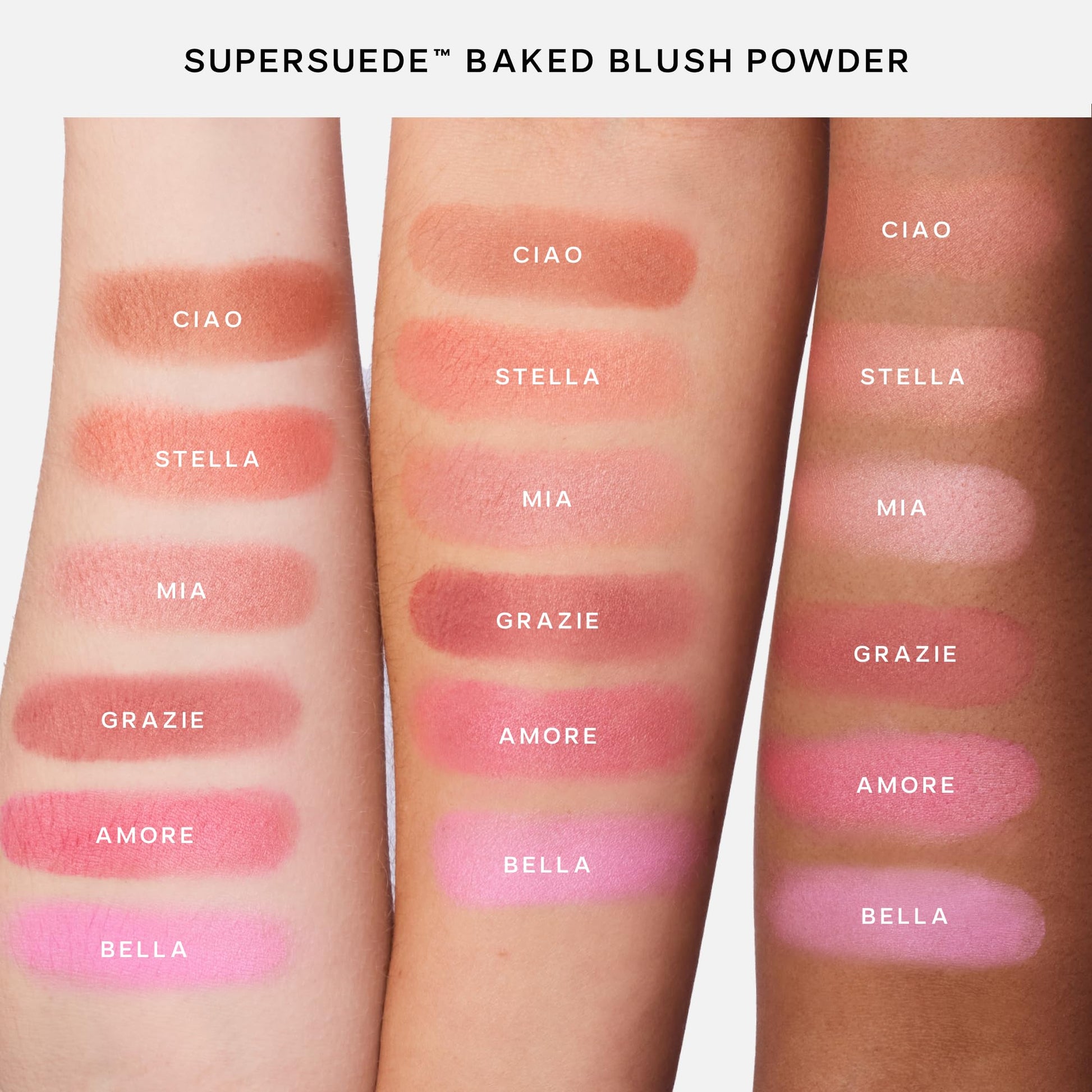 Saie Cheek Flush Duo - Dew Liquid Blush (.40 oz, Rosy), SuperSuede Baked Powder Blush (.01 oz, Mia) - Layerable, Skin-Nourishing Blushes for a Seamless Radiant Finish SaieBuy Supplements Australia