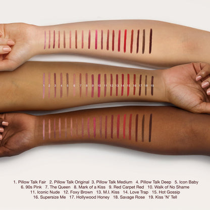 Charlotte Tilbury Lip Cheat Lip Liner Pencil - Gives Lips a Fuller-Looking, Defined Pout - Enriched with Jojoba Oil & Hyaluronic Acid - Waterproof, Smudge-Proof & Transfer-Proof - Pillow Talk Fair Charlotte TilburyBuy Supplements Australia