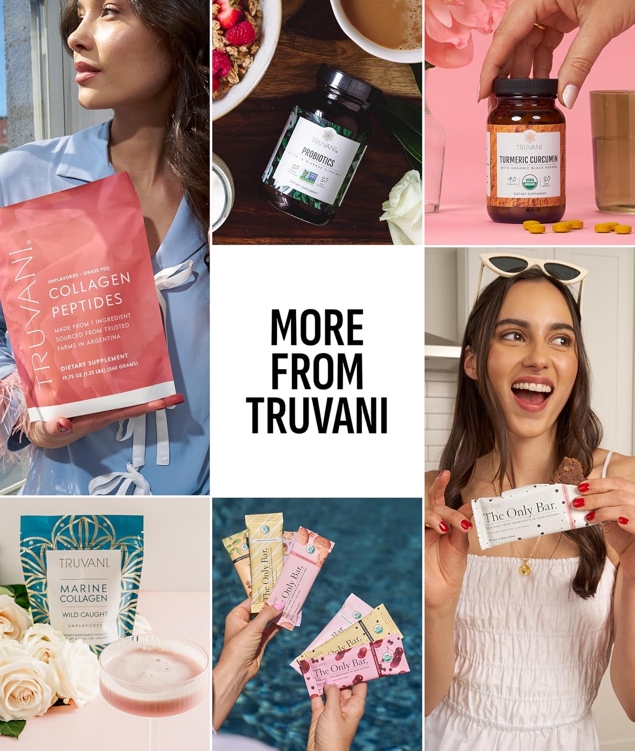Truvani Organic Plant Based Protein Powder | Vanilla | 1 Serving | Vegan | 20g Pea Protein | Keto | Gluten & Dairy Free | Low Carb | No Added Sugar