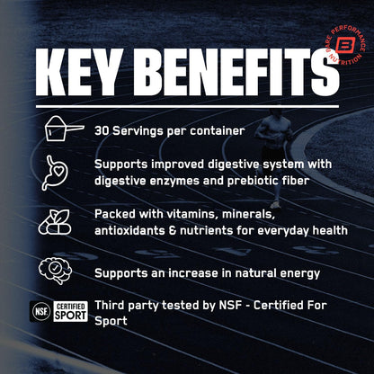 BARE PERFORMANCE NUTRITION BPN Strong Greens (Pineapple Coconut) & Reds (Strawberry) Superfood Bundle