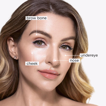 tarte maracuja juicy glow highlight – Highlighter with Vitamin E to Hydrate, Blur appearance for a Smooth Buildable & Luminous Radiant Finish, Vegan & Cruelty-Free, full size, champagne glow tarteBuy Supplements Australia