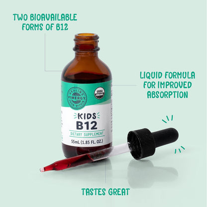 Vimergy Kids Zinc (55mL) and Kids B12 (55mL) - Kits