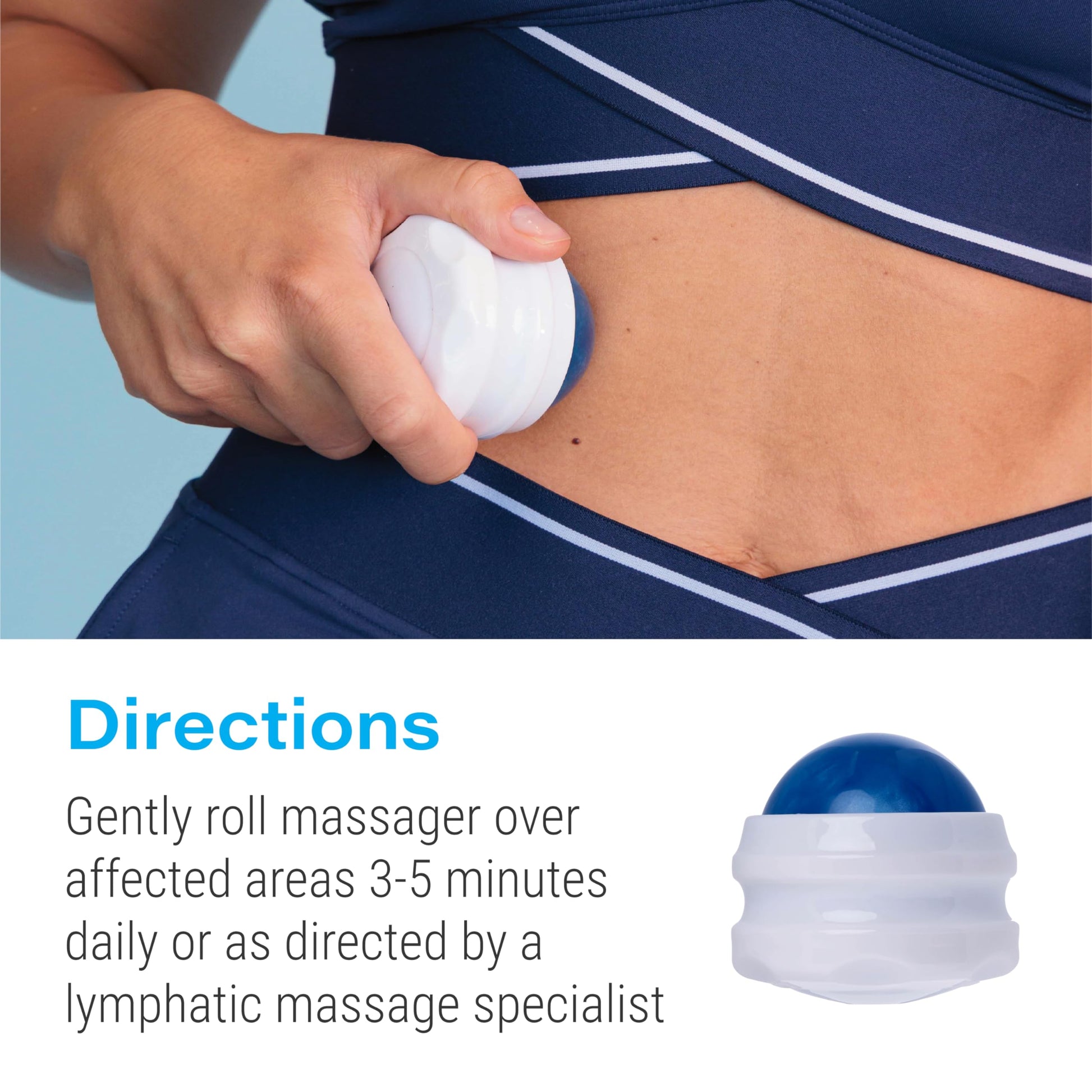 Bruizex Lymphatic Drainage Massager, Massage Roller Ball, Fibro Body Roller for Fibrosis Treatment, Liposuction, 360 Lipo, Tummy Tuck & BBL Post Surgery Recovery Bruizex buy supplements Au
