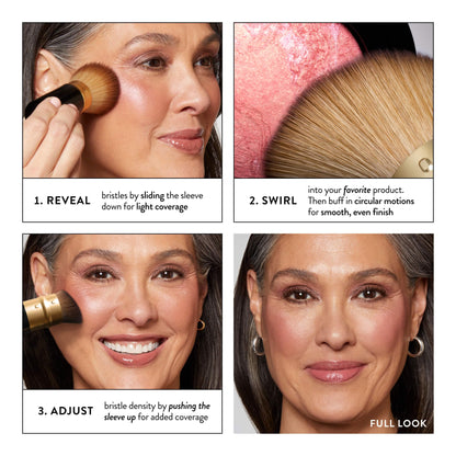 LAURA GELLER NEW YORK Cosmetic Professional Makeup Brushes - Cruelty-Free 02 Retractable Angled Kabuki Brush LAURA GELLER NEW YORKBuy Supplements Australia